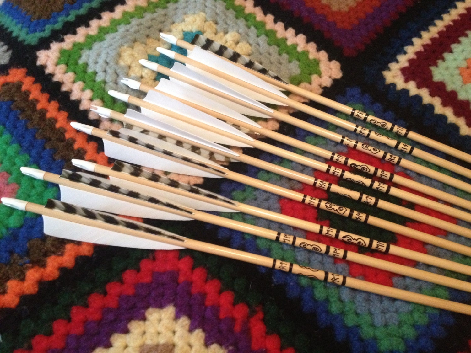 Custom Traditional Wood Arrows By Earthwisdomarts On Etsy