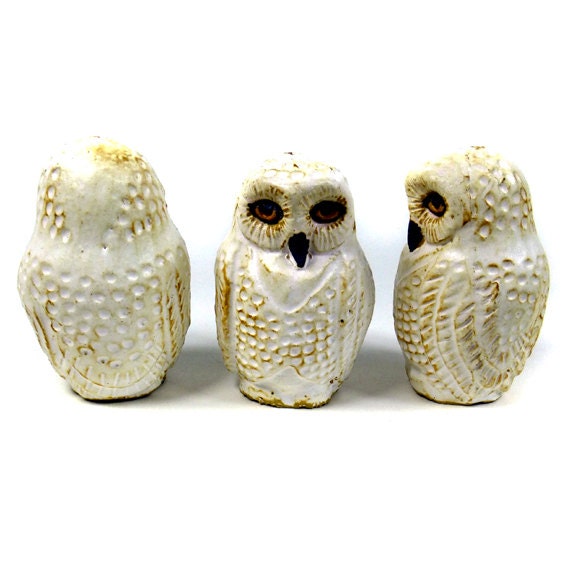Snowy Owl Light Pull Cord Pull Novelty Animal Hand Crafted