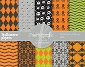 80% OFF SALE Halloween digital paper, commercial use, scrapbook papers, background - PS550 Il_170x135