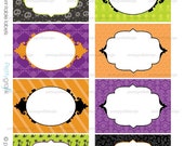 80% OFF SALE Halloween labels printable, cards, stickers, gift tags, tags, mailing labels - PT100 Il_170x135