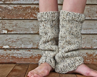 Women's Leg Warmers Knitting Pattern - STRENGTH - a set of INSTRUCTIONS to knit the leg warmers - Children's Sizes