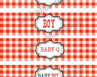 Download Baby-Q Blue Collection printable Welcome Sign Instant