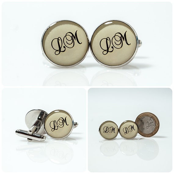 Monogram Cufflinks For Men | semashow.com