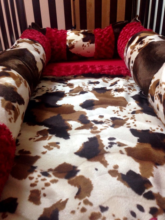 Yee HaW PoNY ReD BaBy BeDDiNg by ITBURNSBABY on Etsy