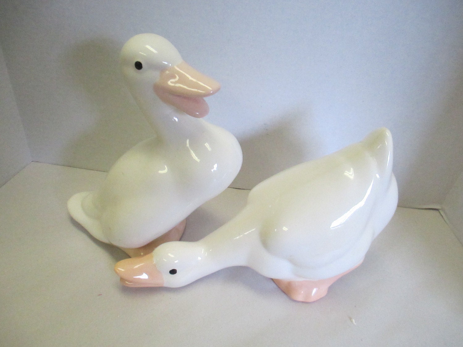 ceramic duck statue