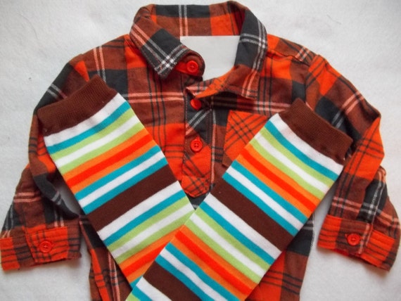 baby boy flannel outfit