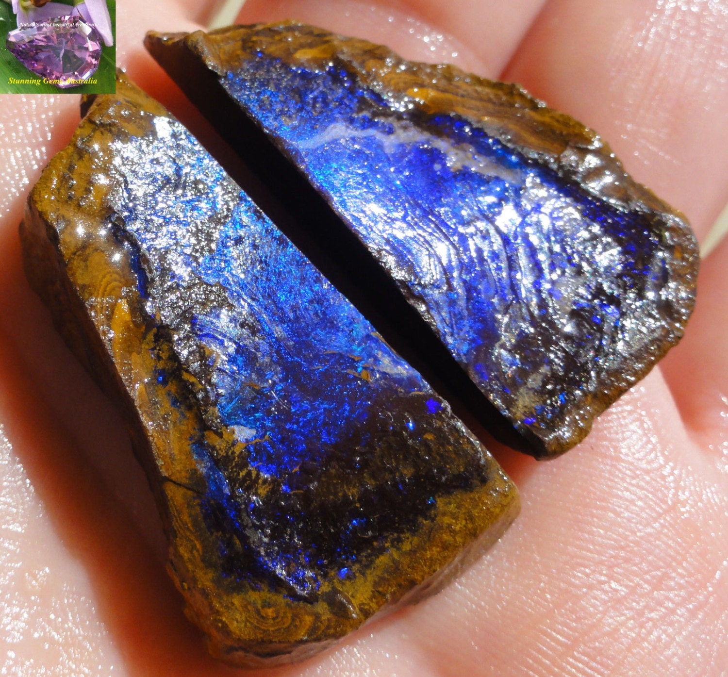 boulder opal rough raw opal raw boulder opal genuine opal