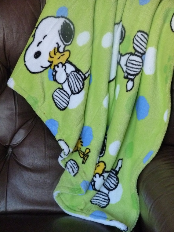 Peanuts Snoopy minky plush weighted blanket large/adult