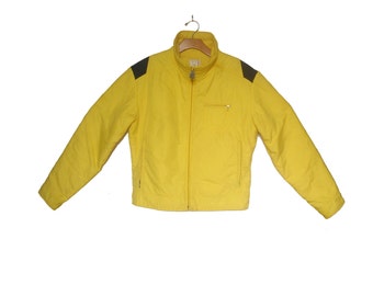 Vintage 80s Ski Jacket Roffe Color Block Unisex Medium Large