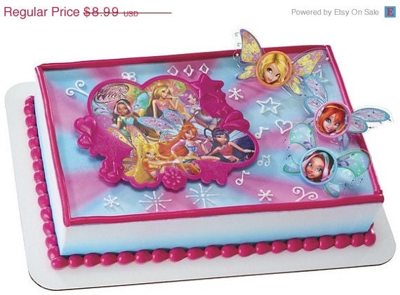 SUMMER SALE Winx Club Fairy Friends Cake Kit Il_570xn