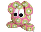 Easter Bunny of African Flowers - Crochet Pattern