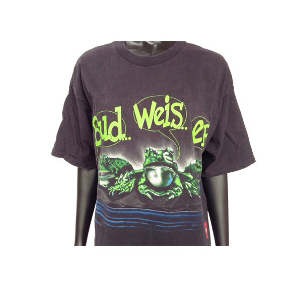 budweiser frog t shirt