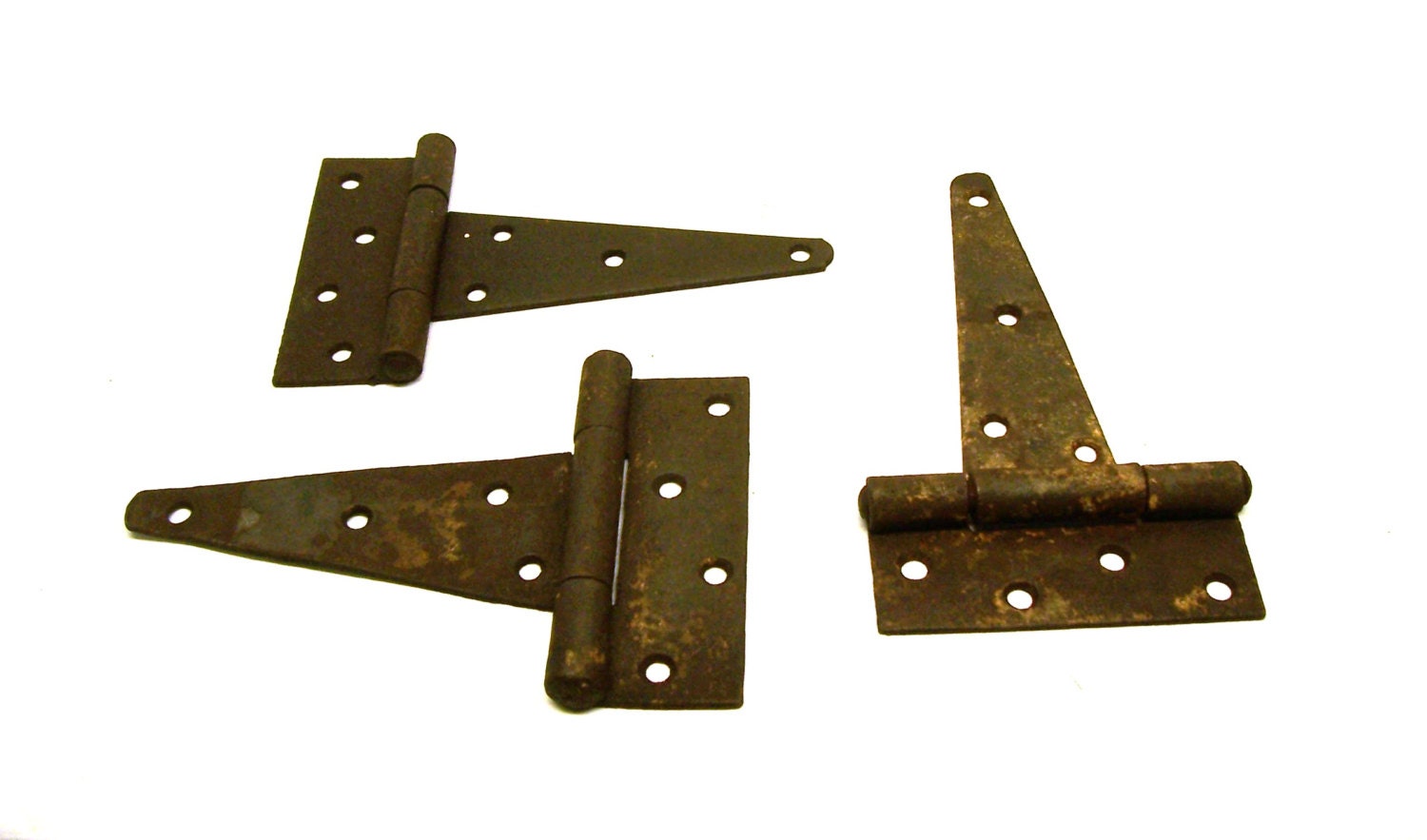 Rustic Primitive Farmhouse Hinges Lot of 3 by OkawVintage on Etsy