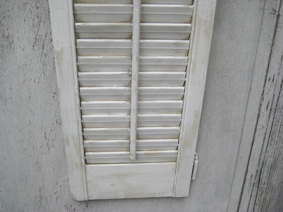 Cream distressed rustic shutter memo picture by ...
