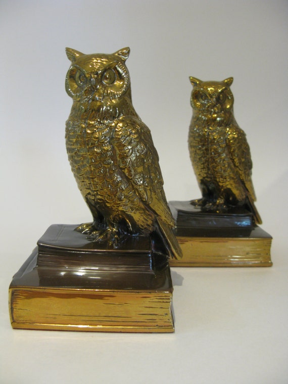antique owl bookends antique owl bookends