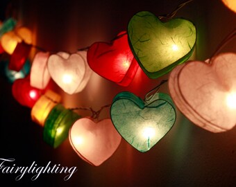 20 Cute elephant mulberry paper Lantern String by fairylighting