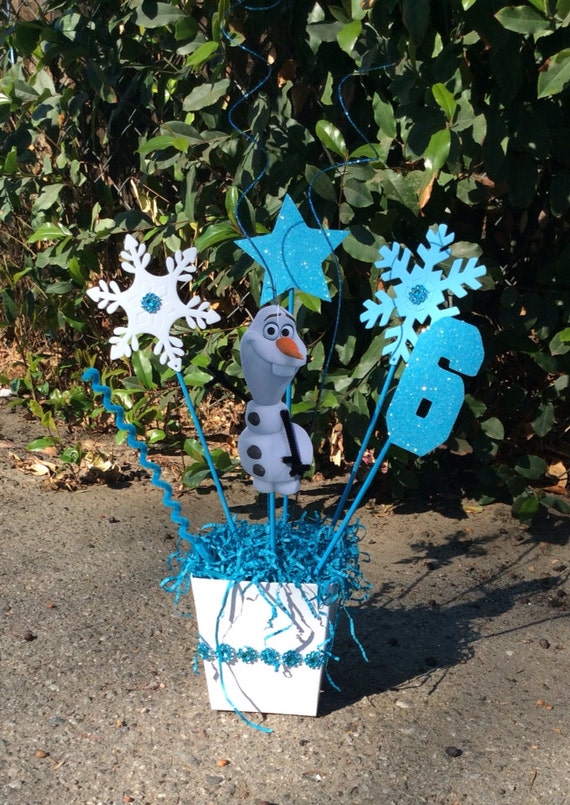 Disney Frozen Olaf Birthday CenterPiece