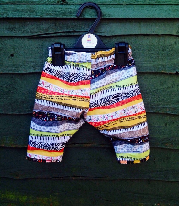 Baby Harem Pants 03 Months Fully Lined No Exposed Seams