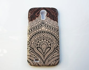 Vintage Mandala Samsung Galaxy S4 case Hard Shell Skin Cover Case Wallet