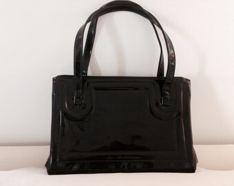 Fantastic Black Patent Purse