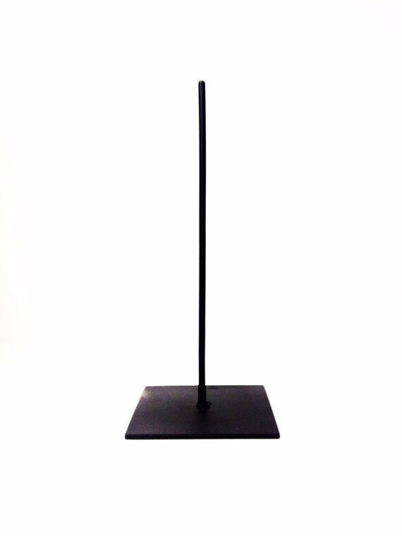 11 high metal rod stand 2.5lb by Unitedcraft on Etsy
