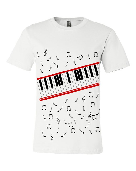 Michael Jackson Inspired Piano Unisex Short by SamSamDesigns