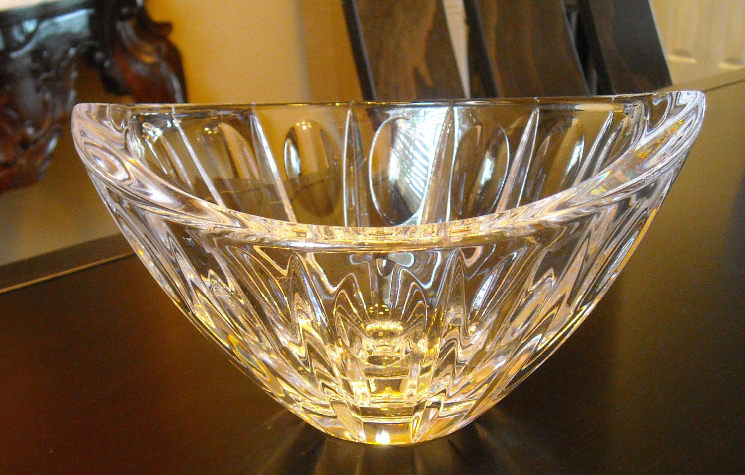 Lenox Excelsior Ovations Bowl Heavy Cut Crystal