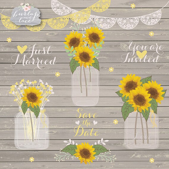 Free Free 71 Sunflower In Mason Jar Svg SVG PNG EPS DXF File