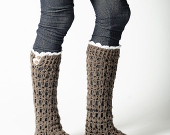 Ruffled boot socks Etsy