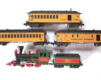 SALE American Flyer S Scale Fronti ersman Train Set, 4.4.0 Engine 