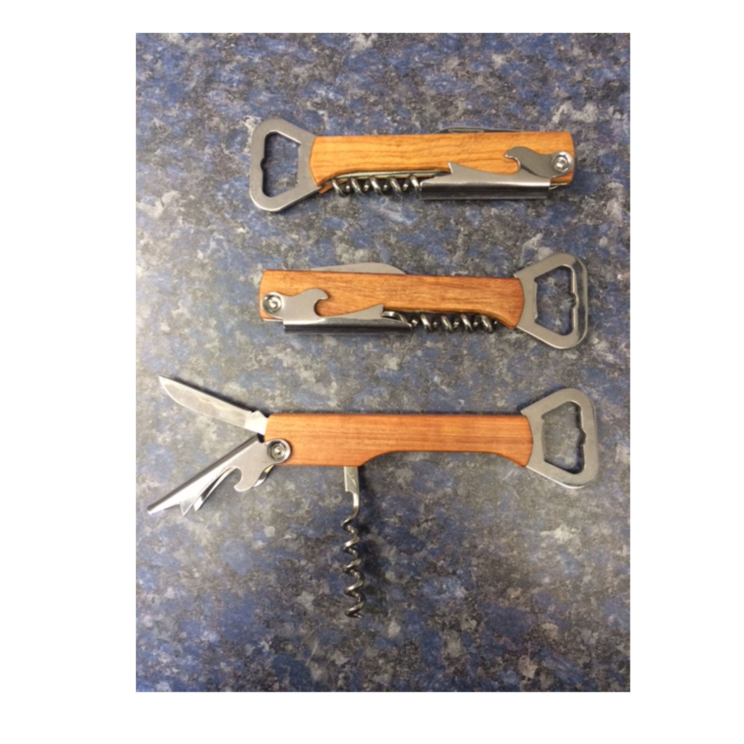 Custom Bottle Opener Corkscrew Knife Personalized bottle