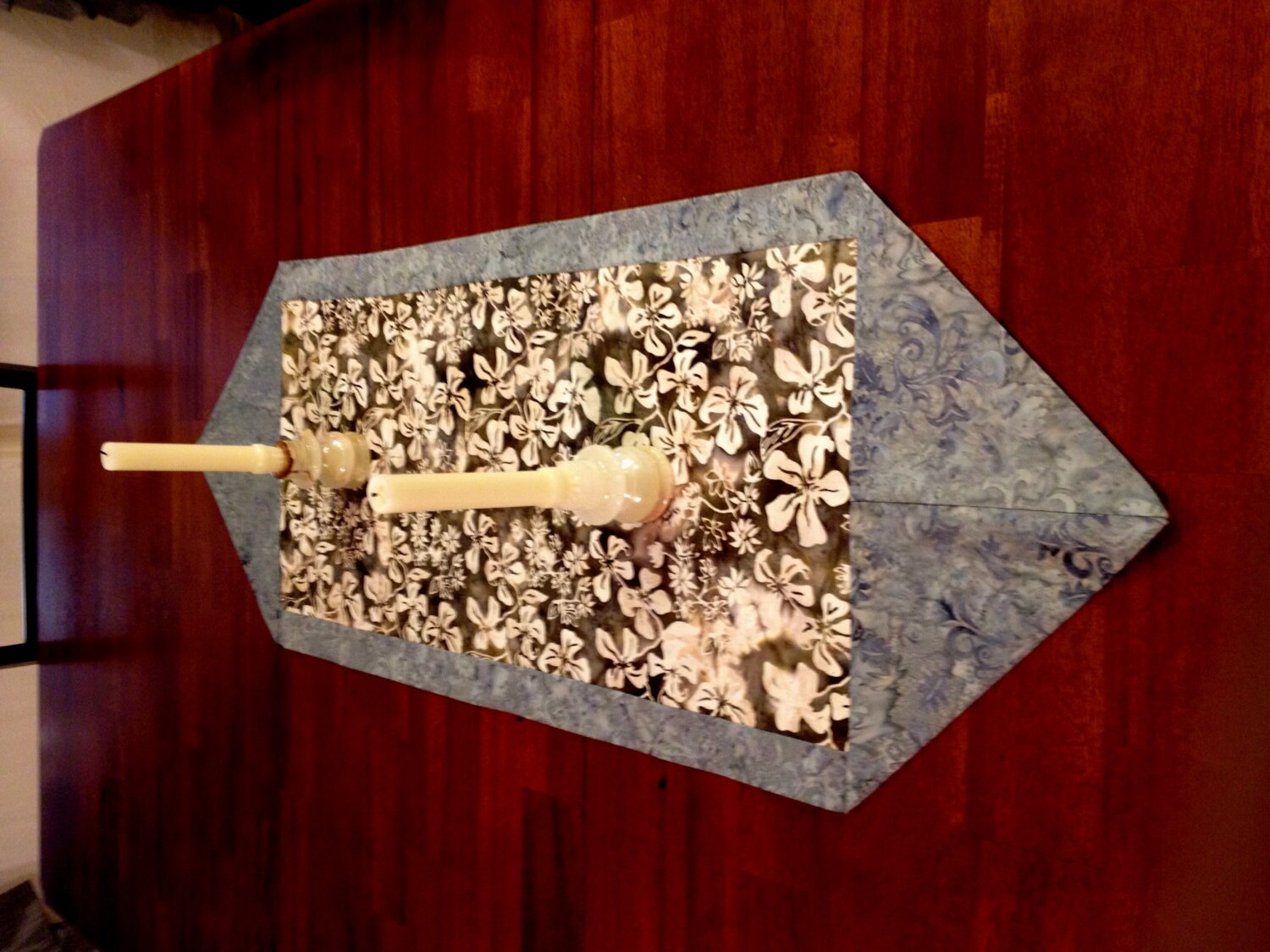 Neutral Tones Table Runner by SarahFlairQuilting on Etsy