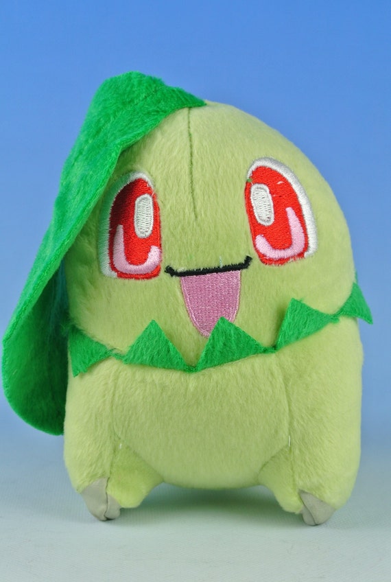 pokemon plush chikorita