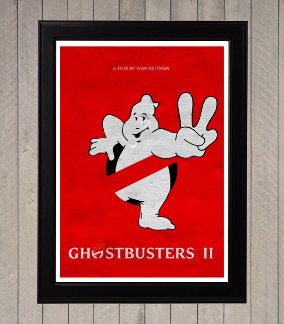  Ghostbusters  2 Minimalist  Poster Movie Poster Art Print