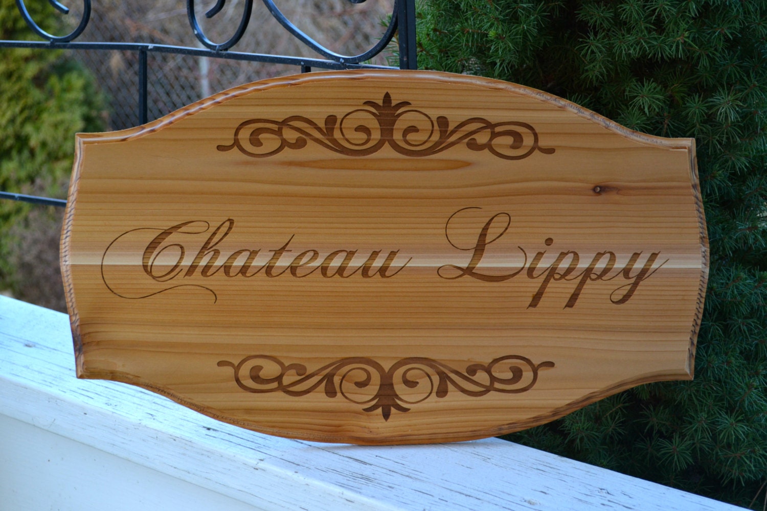 Custom Indoor/Outdoor Wood Sign or Plaque by SpecialtyEngraving