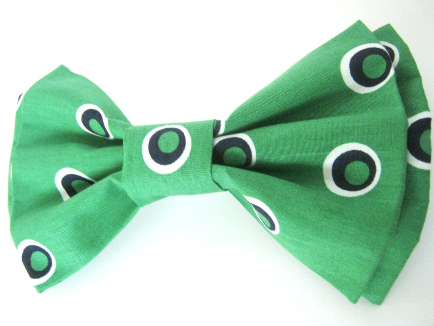 Dog Bow Tie Green Dog Bow Tie Dog Collar Bow by barkingintherain