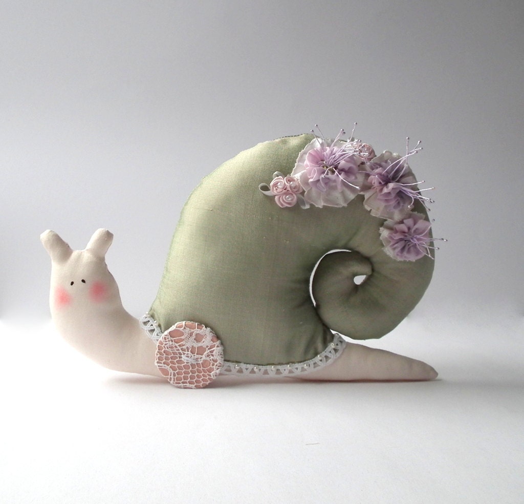 snail plush toy