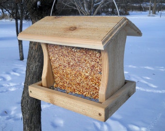 build bird feeder stand