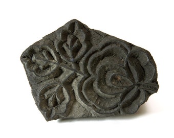 Vintage Hand Carved Textile Blocks, Stamps, Printing, Fabric Printing, Textile stamping Blocks, Graphic, Floral Prints