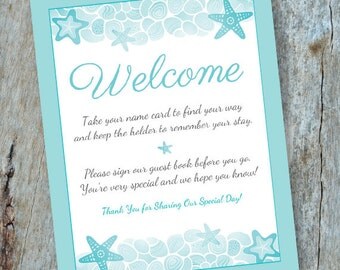 Wedding Guest Itinerary Thank You Welcome Card Printable