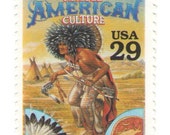 10 Unused 1994 Legends of the West: Native American Indian Culture - Vintage Postage Stamps Number 2869e 10 Unused 1994 Legends of the West: Native American Indian Culture - Vintage Postage Stamps Number 2869e