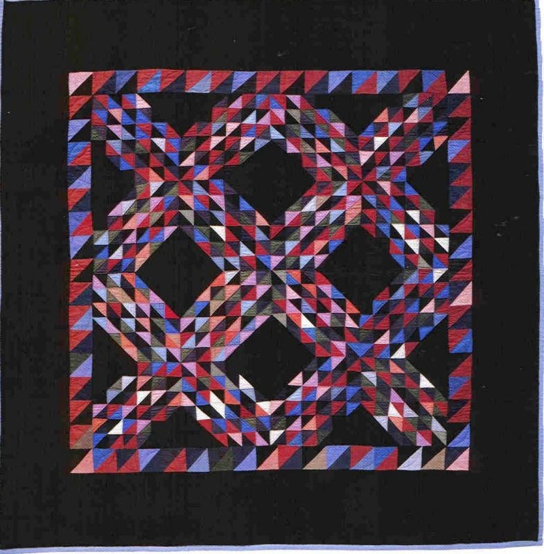 Amish Inspired Ocean Waves Quilt Kit