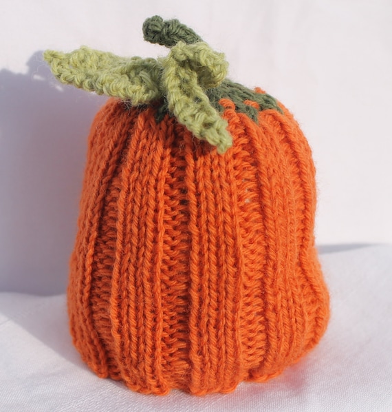 Pumpkin Hat by 904Knits on Etsy