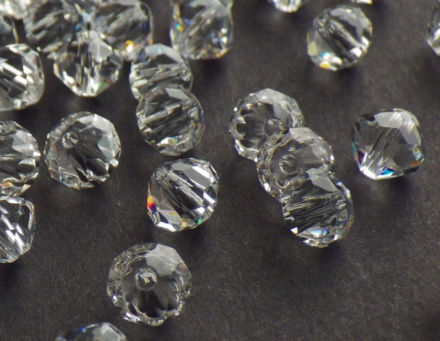 Rare Vintage Swarovski Crystal Beads Article 5309/1 6mm