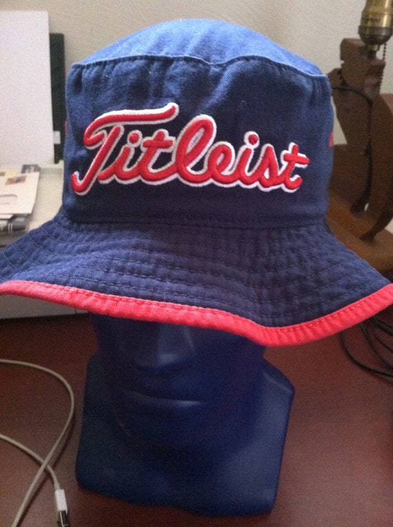 Vintage 1990s TITLEIST Bucket hat vtg old school by bigbootyjudys