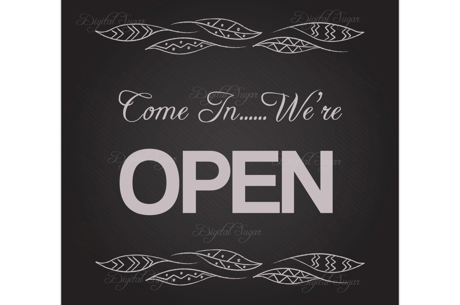 Chalkboard Sign Clipart Open Sign Blackboard Vector