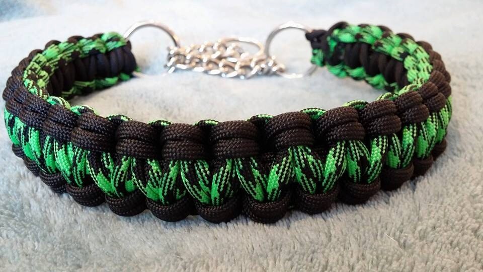 Items similar to Martingale Custom Paracord Dog Collar on Etsy