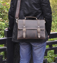 Briefcases in Bags & Wallets - Etsy Men - Page 2