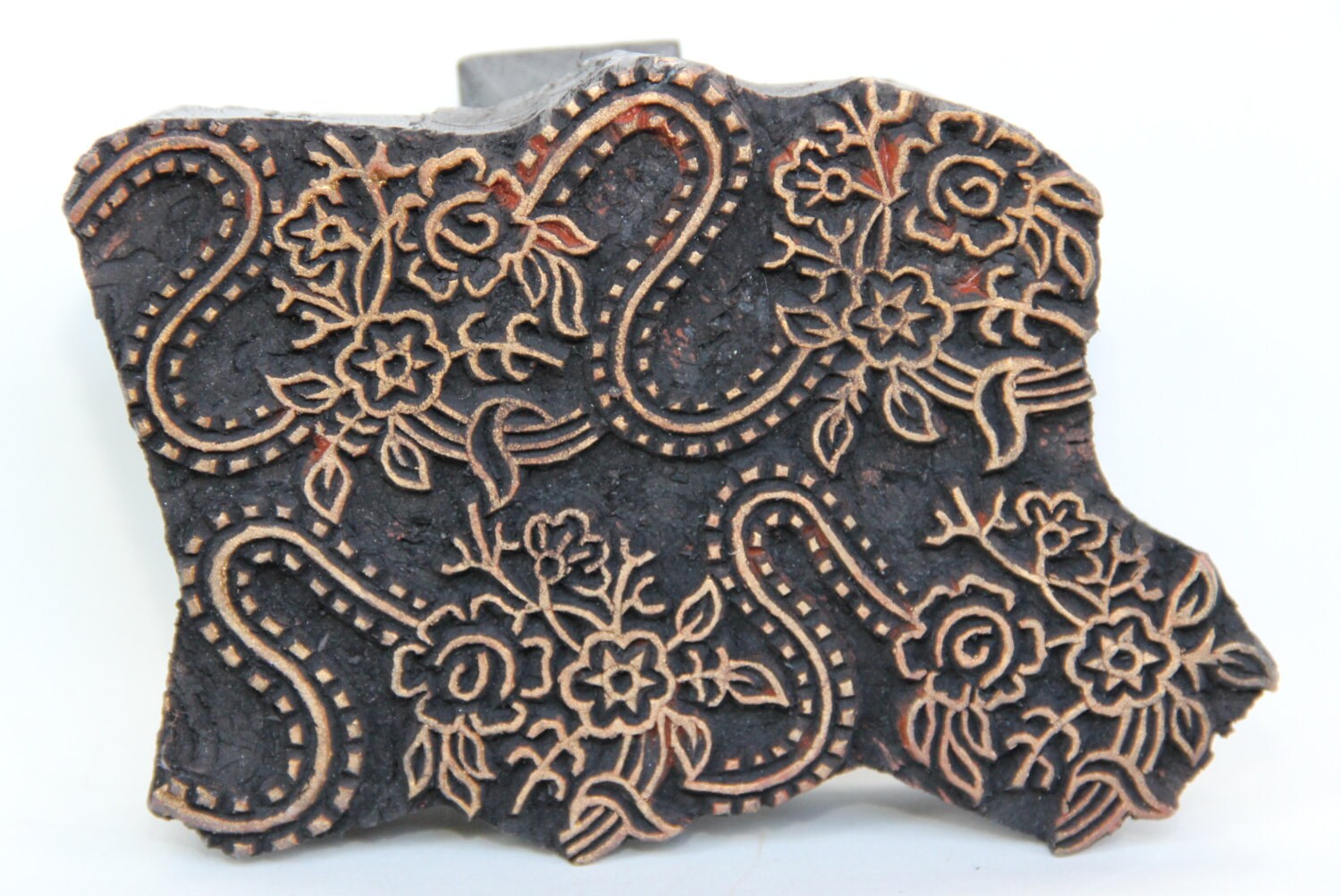 Antique Wooden Batik Stamp by OrchidandUrchin on Etsy