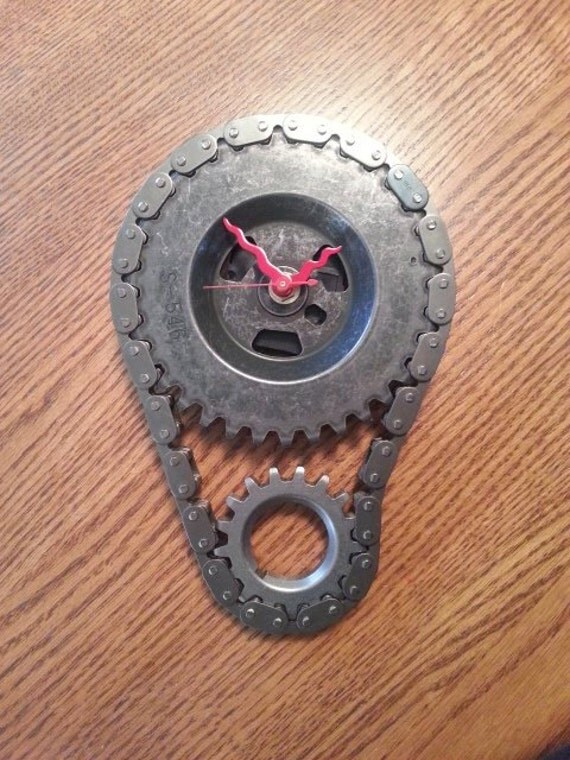 Automotive Timing Gear Set Wall Clock